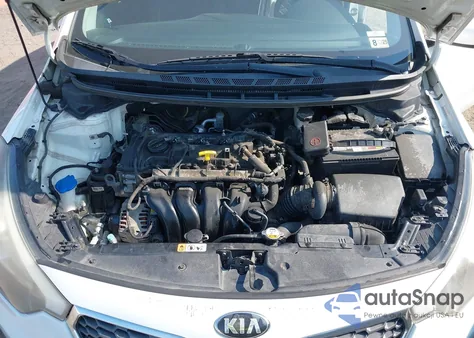 2016 Kia Forte Lx из США, поврежденный, VIN KNAFK4A64G5505399